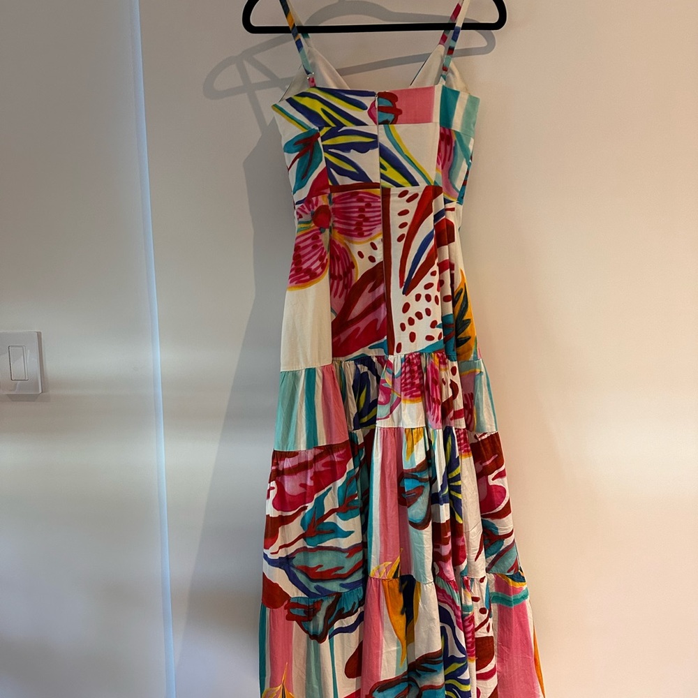 Patbo foral dress. - Picture 4 of 5